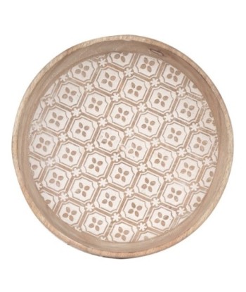 ORIGEN Home Decor - Bandeja vaciabolsillos  Decoracion | Bandejas Marrón - 6x25x25 cm