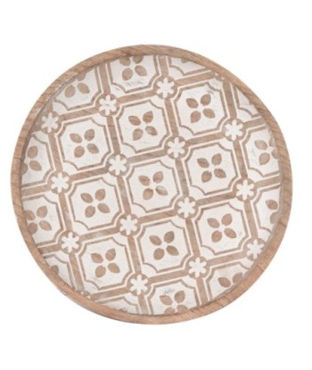 ORIGEN Home Decor - Bandeja vaciabolsillos  Decoracion | Bandejas Marrón - 2x16x16 cm