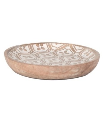 ORIGEN Home Decor - Bandeja vaciabolsillos  Decoracion | Bandejas Marrón - 2x16x16 cm