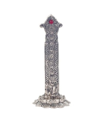 Signes Grimalt  By Sigris - Apoyador Incieso Buda  Regalo | Complementos Plateado - 2x2x2 cm