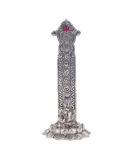 Signes Grimalt  By Sigris - Apoyador Incieso Buda  Regalo | Complementos Plateado - 2x2x2 cm