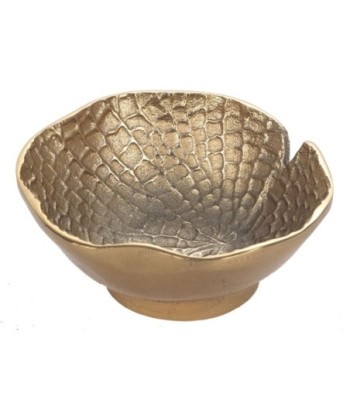ORIGEN Home Decor - Bowl decorativo  Decoracion | Bandejas Dorado - 6x14x14 cm