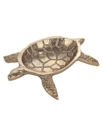 ORIGEN Home Decor - Plato tortuga vaciabolsillos  Decoracion | Bandejas Dorado - 2x15x17 cm