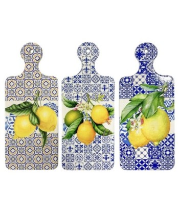 Signes Grimalt  By Sigris - Tabla Cortar Limones Pack 3 Unidades Cocina | Salvamanteles Azul - 0x12x29 cm