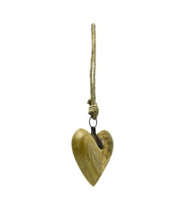 Colgante Corazón Pequeño de Madera - Decoración Romántica para el Hogar - Regalo Ideal para San Valentín y Aniversarios