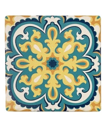 Signes Grimalt  By Sigris - Posavasos hidraulico Pack 4 Unidades Cocina | Posavasos Azul - 0x11x11 cm