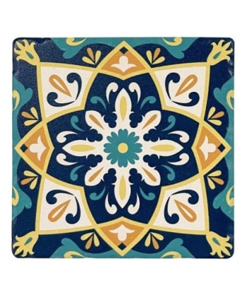 Signes Grimalt  By Sigris - Posavasos hidraulico Pack 4 Unidades Cocina | Posavasos Azul - 0x11x11 cm