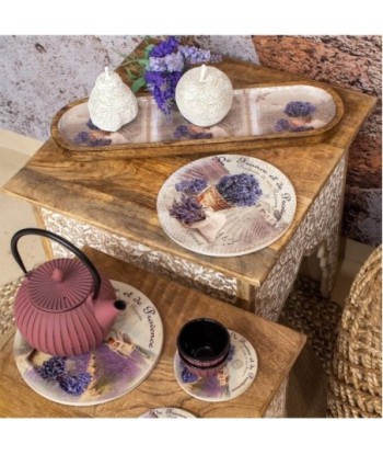 Signes Grimalt  By Sigris - Salvamantel Furgoneta Pack 4 Unidades Cocina | Salvamanteles Azul - 0x20x20 cm