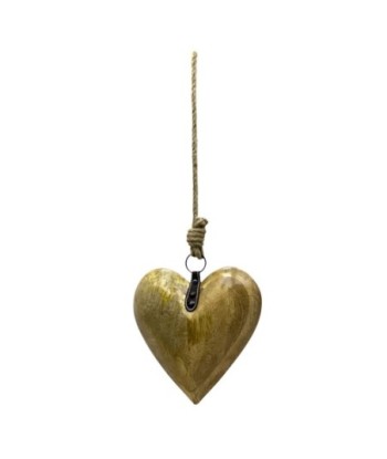 Colgante Corazón de Madera para Decoración Romántica, Accesorio Ideal para Regalos y Ambientes Acogedores