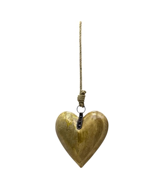 Colgante Corazón de Madera para Decoración Romántica, Accesorio Ideal para Regalos y Ambientes Acogedores