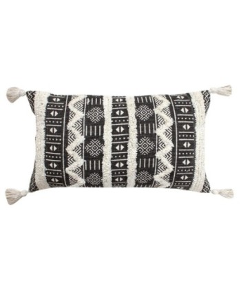 Signes Grimalt By SIGRIS - Cojín Negro de | Cojin Yute Cojines Boho cm
