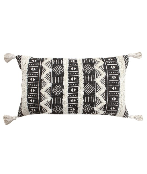 Signes Grimalt By SIGRIS - Cojín Negro de | Cojin Yute Cojines Boho cm