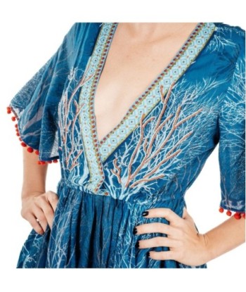 Isla Bonita By Sigris - Vestido Playero Mujer | Con tela transpirable ideal para la playa y el atardecer - 100%