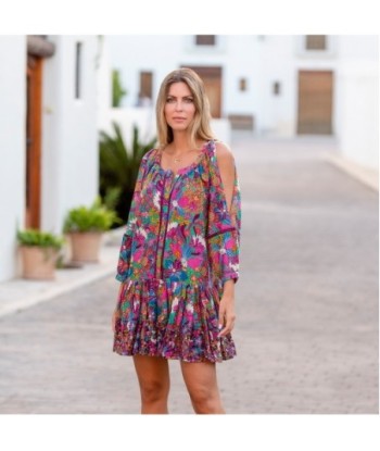 Isla Bonita By Sigris - Vestido Playero Mujer | Con tela transpirable ideal para la playa y el atardecer - 100%