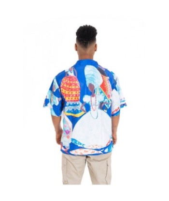 Isla Bonita By Sigris - Camisa Hombre | Con tela transpirable ideal para la playa y el atardecer - seda y viscosa