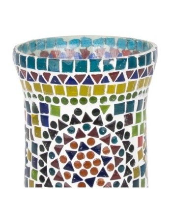 Signes Grimalt By SIGRIS - Lampara Marroquí Sobremesa Multicolor de Cristal Vidrio | Lámpara de Sobremesa Lampara