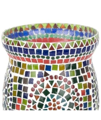 Signes Grimalt By SIGRIS - Lampara Marroquí Sobremesa Multicolor de Cristal Vidrio | Lámpara de Sobremesa Lampara