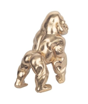 Signes Grimalt By SIGRIS - Figura Gorila Dorado de Resina | Figura de Gorila Figuras De Resina Para Jardin Figura