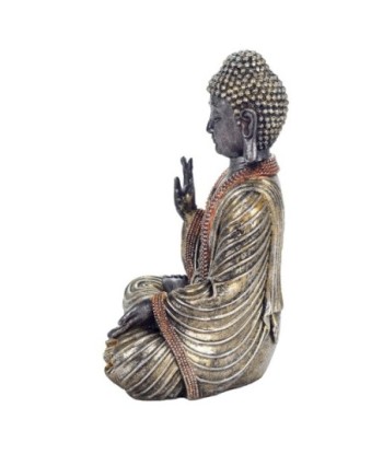Signes Grimalt By SIGRIS - Figura Buda Meditando Negro de Resina | Figura de Buda Figuras De Resina Para Jardin