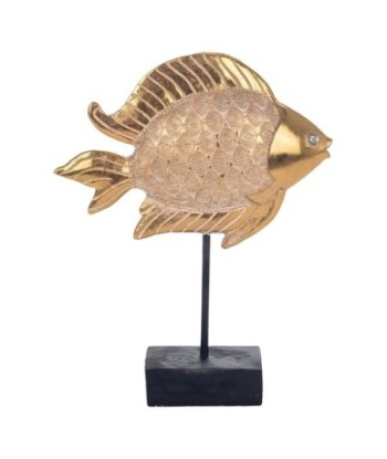 Signes Grimalt By SIGRIS - Figura Pez con Base Dorado de Resina | Figura Marinera Figura Marinera Figuras De Marineros