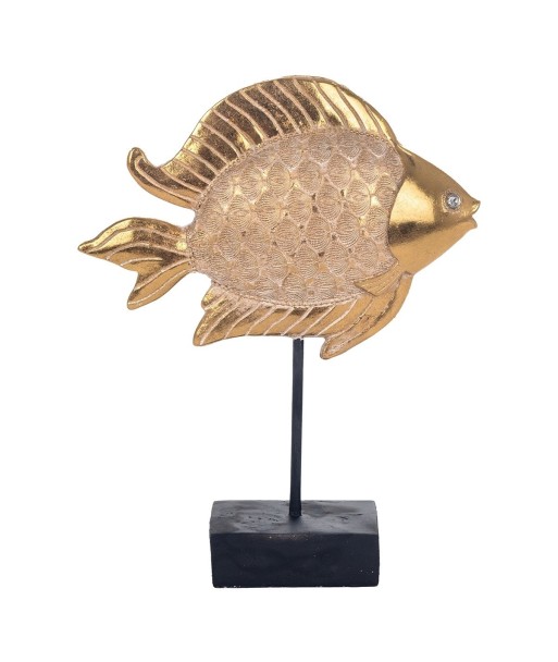 Signes Grimalt By SIGRIS - Figura Pez con Base Dorado de Resina | Figura Marinera Figura Marinera Figuras De Marineros