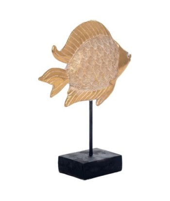 Signes Grimalt By SIGRIS - Figura Pez con Base Dorado de Resina | Figura Marinera Figura Marinera Figuras De Marineros