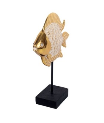 Signes Grimalt By SIGRIS - Figura Pez con Base Dorado de Resina | Figura Marinera Figura Marinera Figuras De Marineros