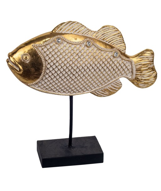Signes Grimalt By SIGRIS - Figura Pez con Base Dorado de Resina | Figura Marinera Figura Marinera Figuras De Marineros