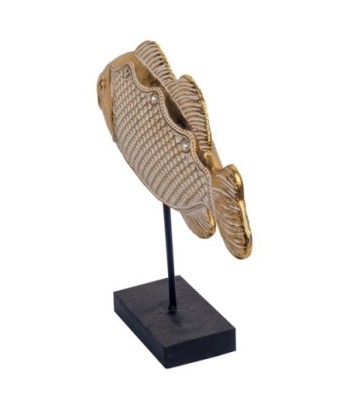 Signes Grimalt By SIGRIS - Figura Pez con Base Dorado de Resina | Figura Marinera Figura Marinera Figuras De Marineros