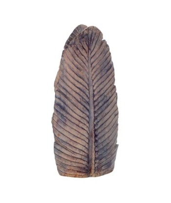 Signes Grimalt By SIGRIS - Plato Hoja Gris de Resina | Figura Figuras Decorativas Decoracion Salon cm