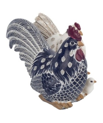 Signes Grimalt By SIGRIS - Figura Dos Gallinas Blanco de Resina | Figura de Gallina Figuras De Resina Para Jardin