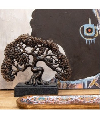 Signes Grimalt By SIGRIS - Figura Árbol de la vida Negro de Resina | Figura Figuras Decorativas Decoracion Salon