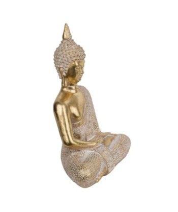 Signes Grimalt By SIGRIS - Figura Buda Meditando Dorado de Resina | Figura de Buda Figuras De Resina Para Jardin