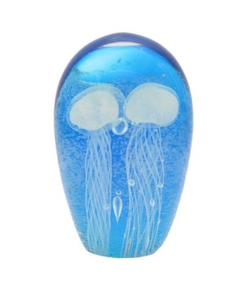 Signes Grimalt By SIGRIS - Pisapapeles medusa Azul de Cristal Vidrio | Pisapapel Pisapapeles De Oficina Pisapapeles