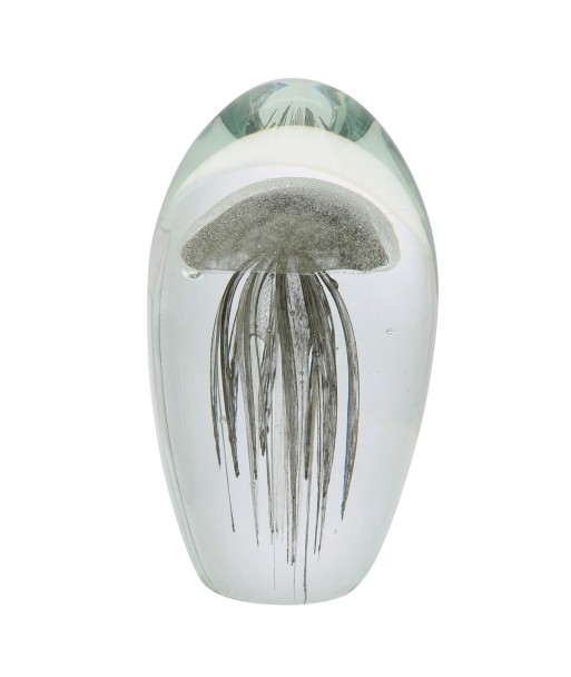 Signes Grimalt By SIGRIS - Pisapapeles medusa Gris de Cristal Vidrio | Pisapapel Pisapapeles De Oficina Pisapapeles