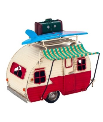 Signes Grimalt  By Sigris - Figura Caravana  Regalo | Vehiculos Rojo - 20x19x24 cm
