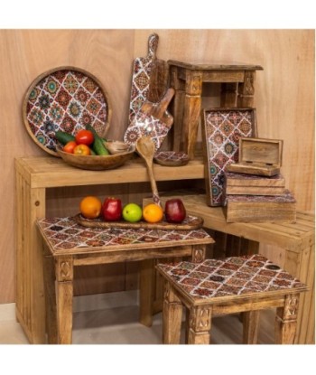 Signes Grimalt  By Sigris - Bandeja vaciabolsillos  Cocina | Cajas Y Bandejas Rojo - 4x35x35 cm