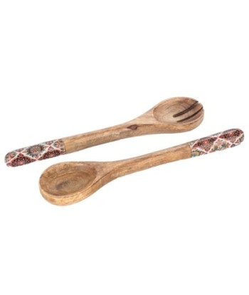Signes Grimalt  By Sigris - Cuchara y tenedor Pack 2 Unidades Cocina | Cajas Y Bandejas Marrón - 33x3x7 cm