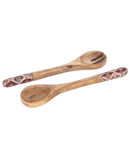 Signes Grimalt  By Sigris - Cuchara y tenedor Pack 2 Unidades Cocina | Cajas Y Bandejas Marrón - 33x3x7 cm