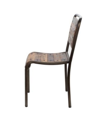 Signes Grimalt By SIGRIS - Silla Marrón de Madera Y Metal | Silla de comedor cm