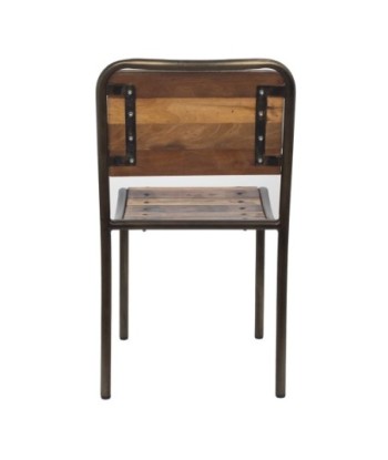 Signes Grimalt By SIGRIS - Silla Marrón de Madera Y Metal | Silla de comedor cm