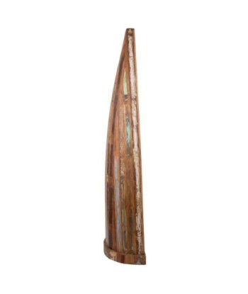 Signes Grimalt By SIGRIS - Estantería en forma Piragua Marrón de Madera | Estantería Mueble Alto Salon Mueble