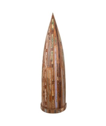 Signes Grimalt By SIGRIS - Estantería en forma Piragua Marrón de Madera | Estantería Mueble Alto Salon Mueble