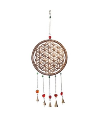 Signes Grimalt By SIGRIS - Adorno Flor Vida Cascables Marrón de | Colgante Mandalas Decorativos Mandalas Decorativos