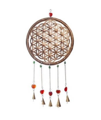 Signes Grimalt By SIGRIS - Adorno Flor Vida Cascables Marrón de | Colgante Mandalas Decorativos Mandalas Decorativos