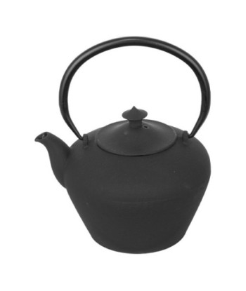 Signes Grimalt By SIGRIS - Tetera 1,1 litros Negro de Hierro Colado | Tetera Tetera De Hierro Tetera China 13x15x17cm