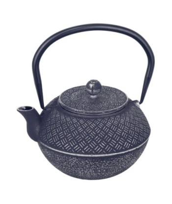 Signes Grimalt By SIGRIS - Tetera 1 litro Negro de Hierro Colado | Tetera Tetera De Hierro Tetera China 12x15x17cm