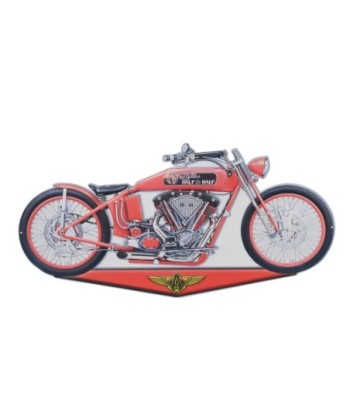 Signes Grimalt By SIGRIS - Adorno Pared Moto Rojo de Metal | Placa de Metal Decoración Pared Decoración Pared