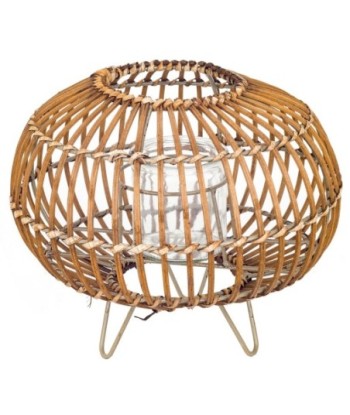 Signes Grimalt By SIGRIS - Candelabro Marrón de Espadaña | Candelabro Decoracion Candelabro Mesa 16x27x27cm