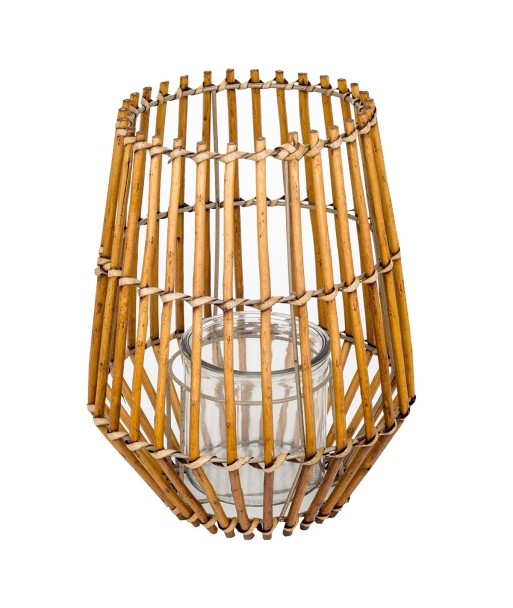 Signes Grimalt By SIGRIS - Candelabro Marrón de Espadaña | Candelabro Decoracion Candelabro Mesa 29x13x13cm